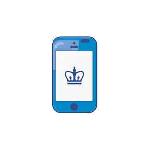 graphic of a cell phone